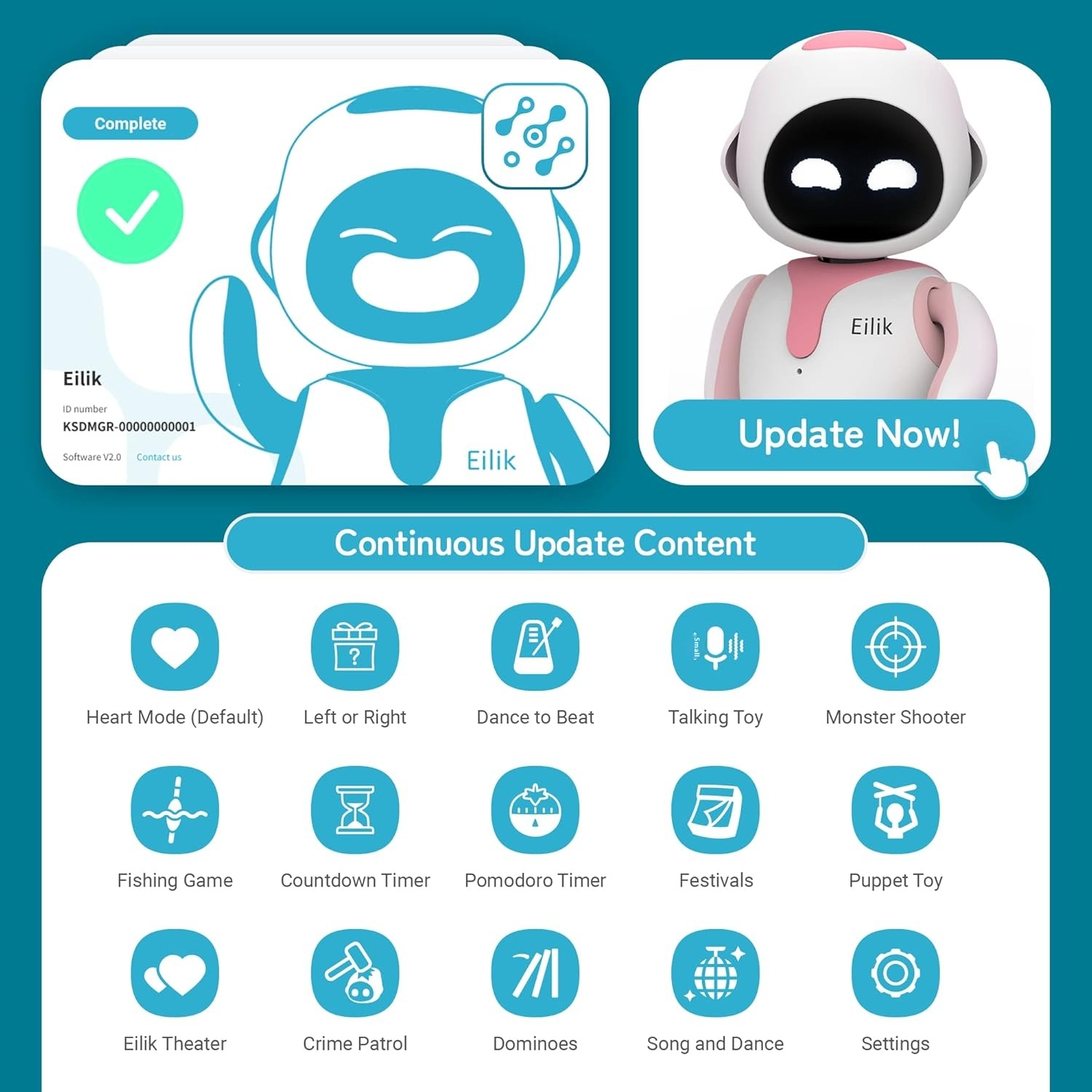 Constant content updates